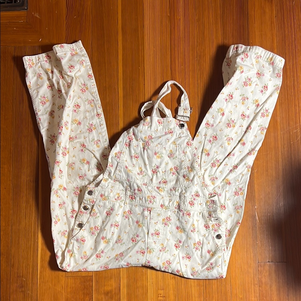 Floral Overalls